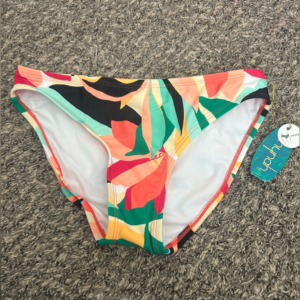 mynah hipster tropical bikini bottom